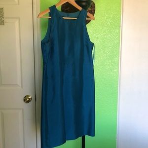 Lauren Ralph Lauren Blue Silk Dress size 6